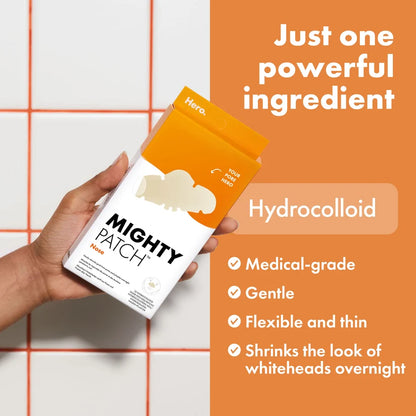 Hero Mighty Patch Nose – Hydrocolloid Nose Patches for Spots & Pores