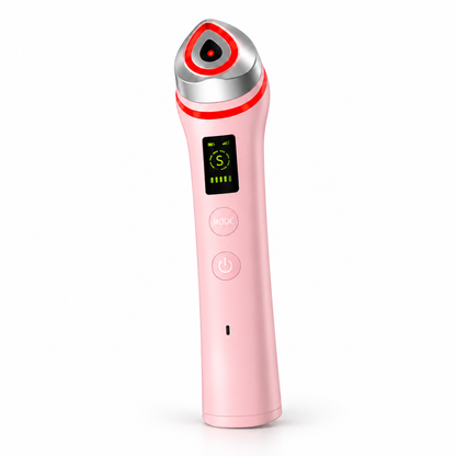 Ager Booster Pro LED Face & Neck Massager – Pink
