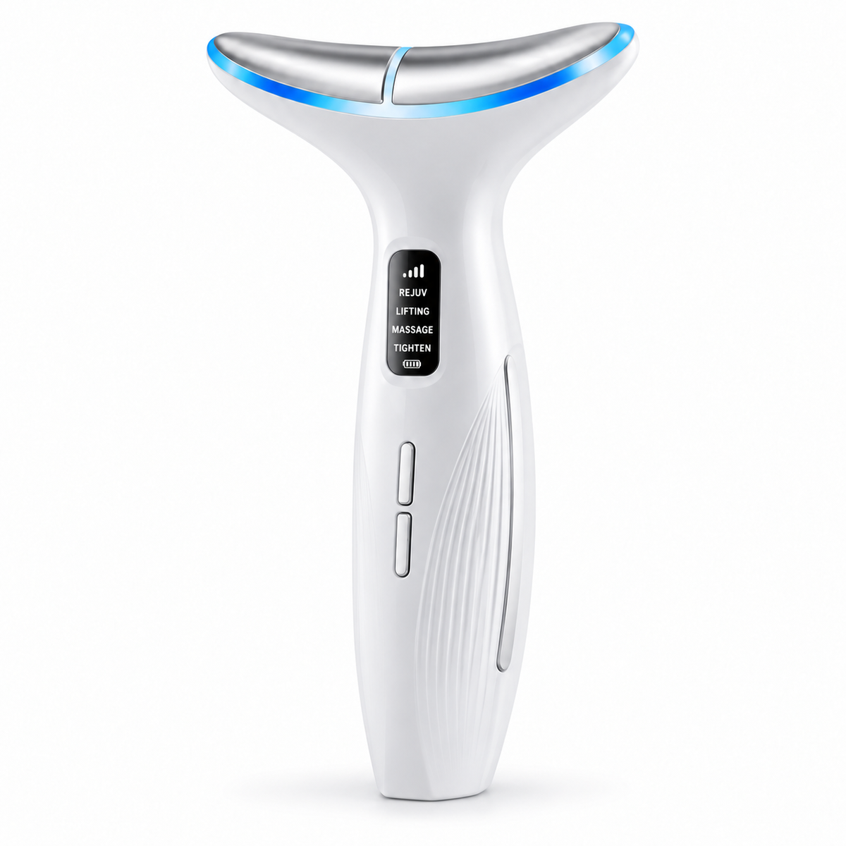 V-Line LED Face & Neck Massager – White