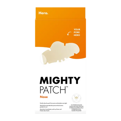 Hero Mighty Patch Nose – Hydrocolloid Nose Patches for Spots & Pores